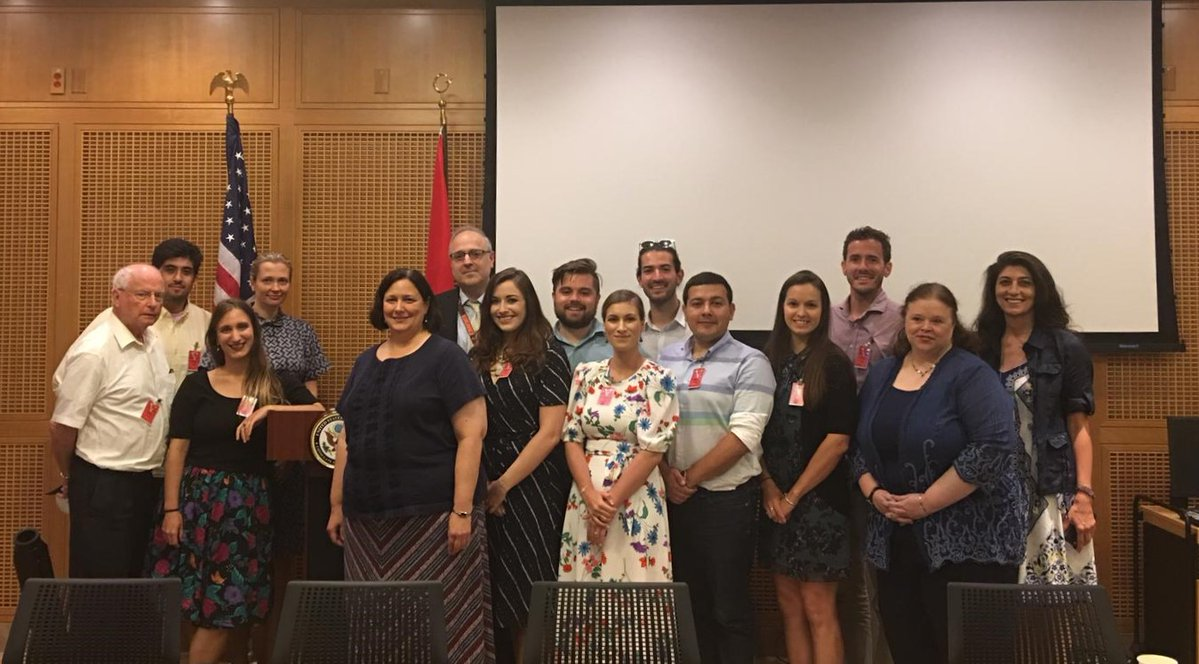 THO Non-Resident Fellows with Consul General of Istanbul, Daria Darnell