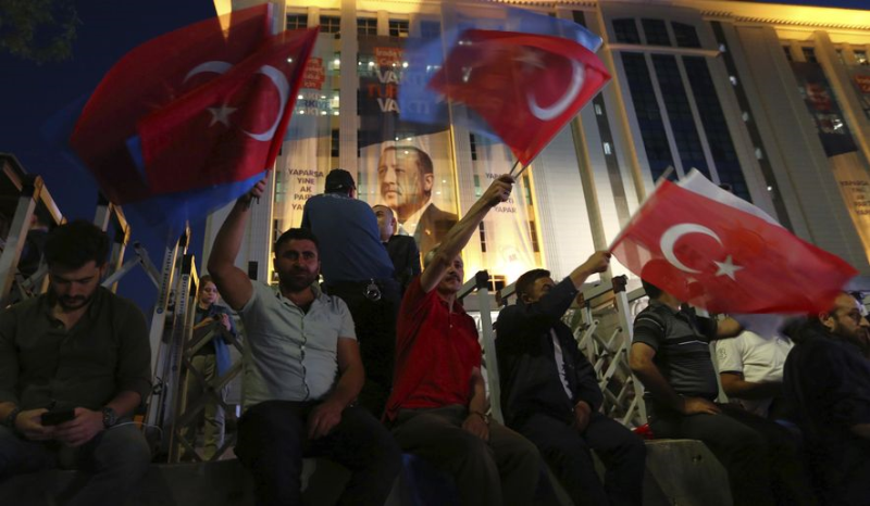 Turkey's Erdogan projected to win presidency, control of parliament