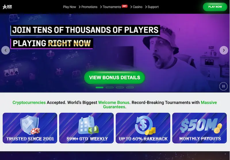 acr poker homepage